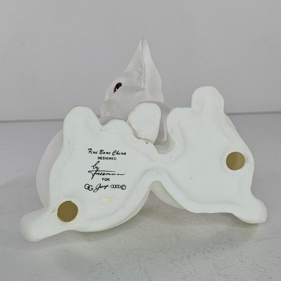 Vintage Freeman McFarlin George Kittens Figurine Fine Bone China - Picture 7 of 8